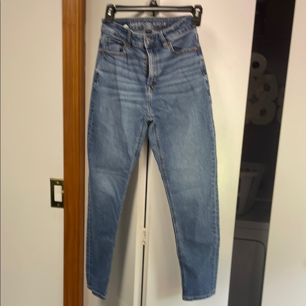 American Eagle Outfitters Blue Straight Leg Jeans